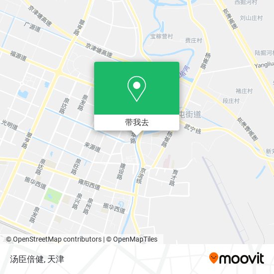 汤臣倍健地图
