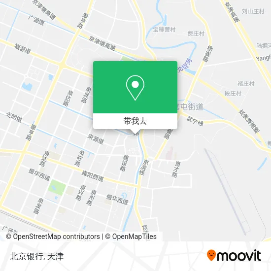 北京银行地图