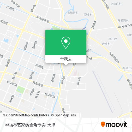 华福布艺家纺金角专卖地图