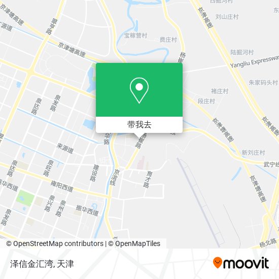 泽信金汇湾地图