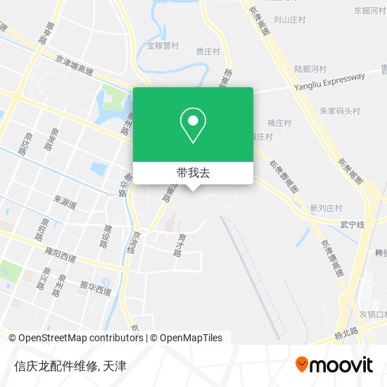信庆龙配件维修地图