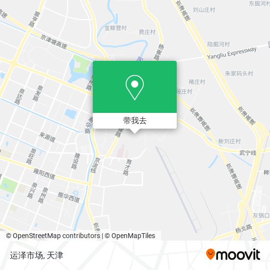 运泽市场地图