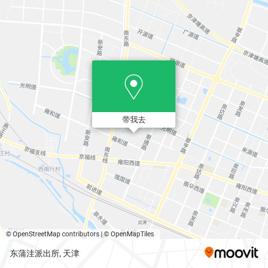 东蒲洼派出所地图