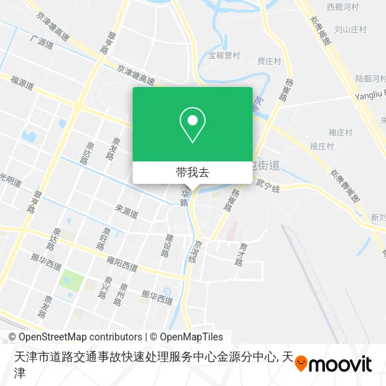 天津市道路交通事故快速处理服务中心金源分中心地图