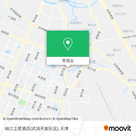 锦江之星酒店(武清开发区店)地图