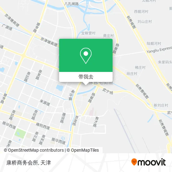康桥商务会所地图