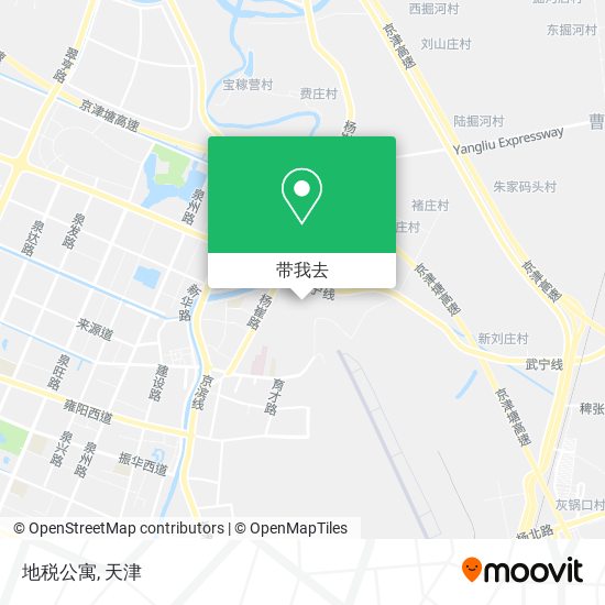 地税公寓地图