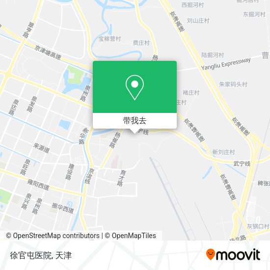 徐官屯医院地图
