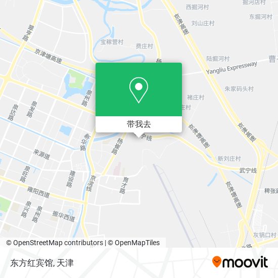 东方红宾馆地图