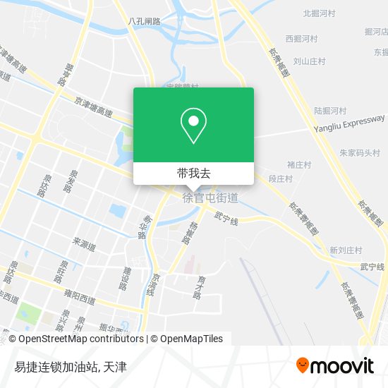 易捷连锁加油站地图
