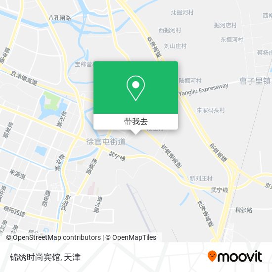 锦绣时尚宾馆地图