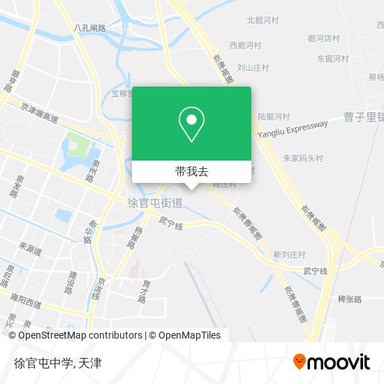 徐官屯中学地图