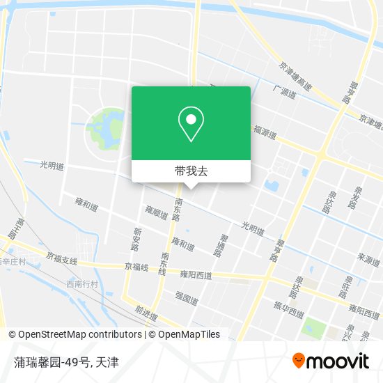 蒲瑞馨园-49号地图