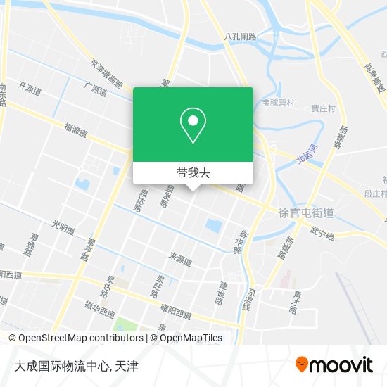 大成国际物流中心地图