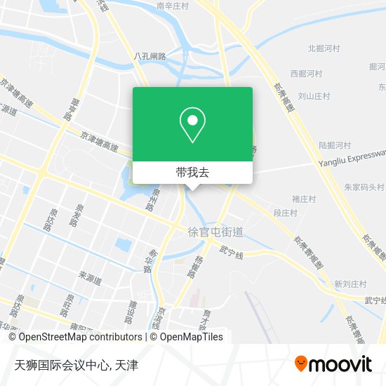 天狮国际会议中心地图