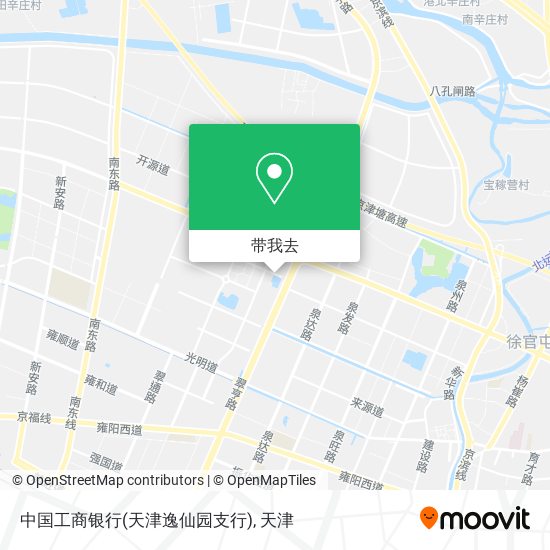 中国工商银行(天津逸仙园支行)地图
