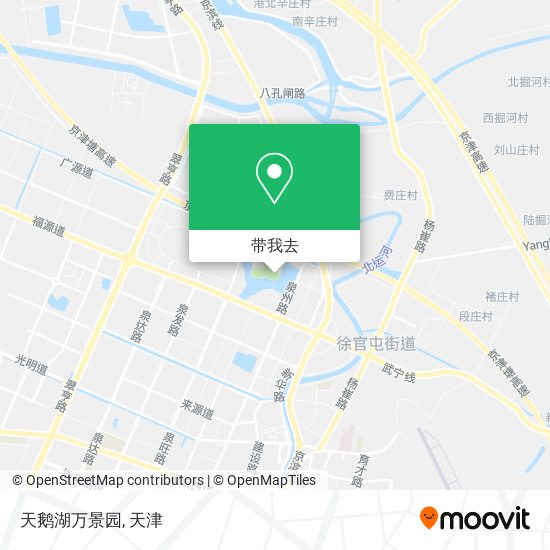 天鹅湖万景园地图