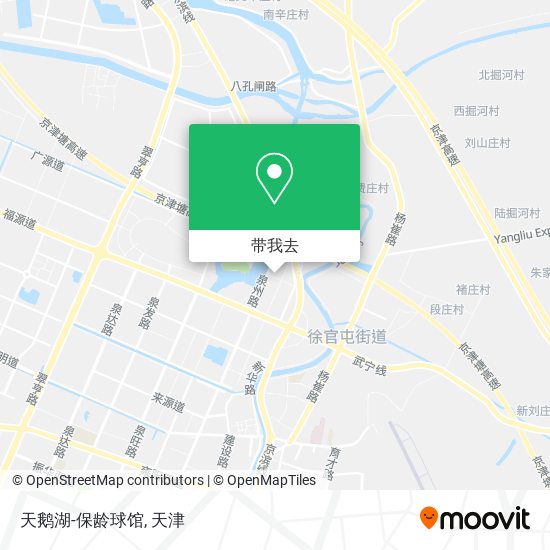 天鹅湖-保龄球馆地图