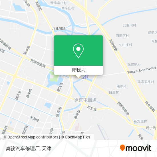 桌骏汽车修理厂地图