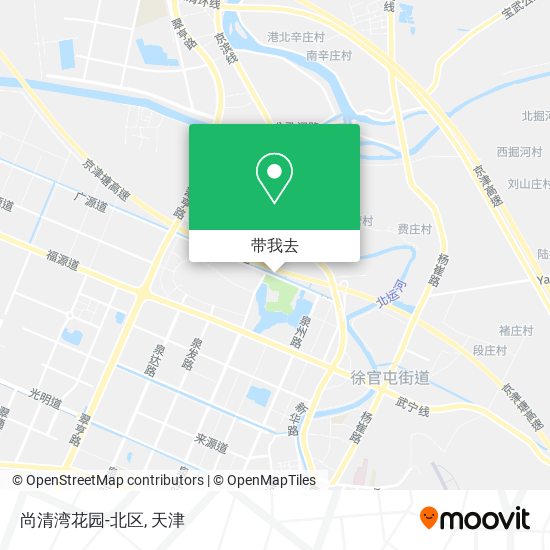 尚清湾花园-北区地图