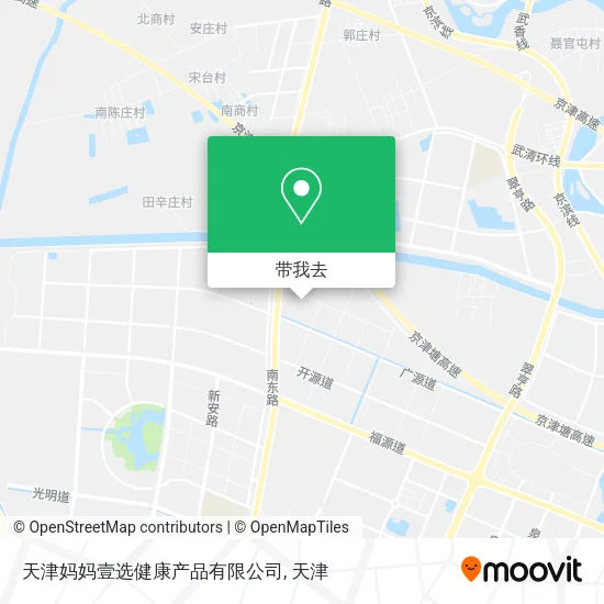 天津妈妈壹选健康产品有限公司地图