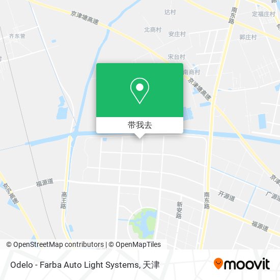 Odelo - Farba Auto Light Systems地图