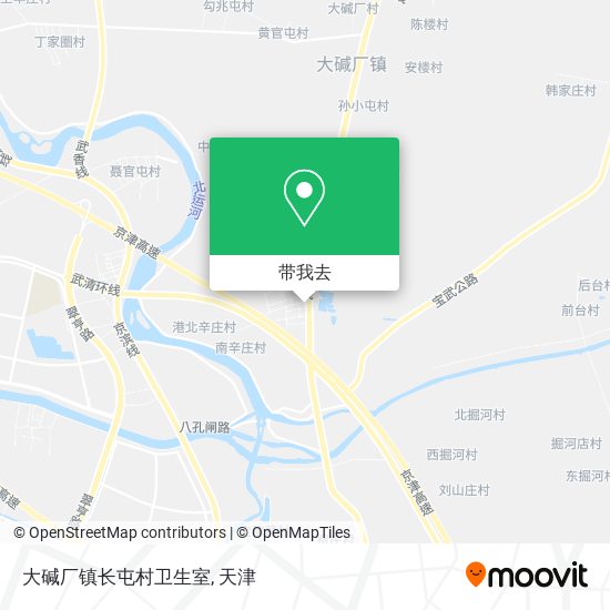 大碱厂镇长屯村卫生室地图