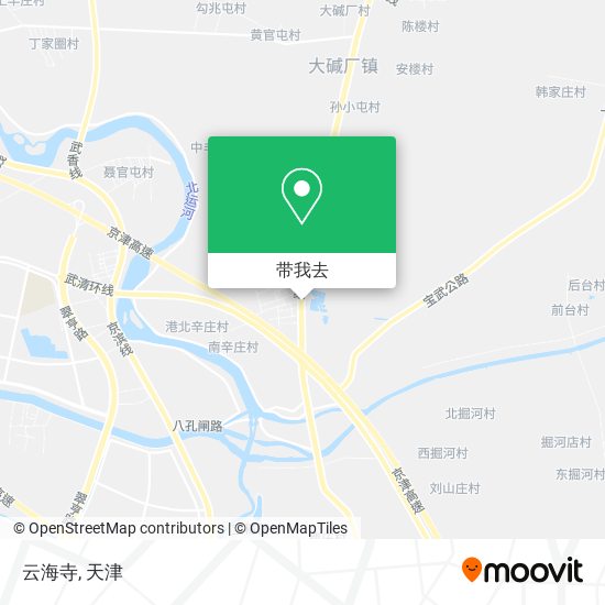 云海寺地图