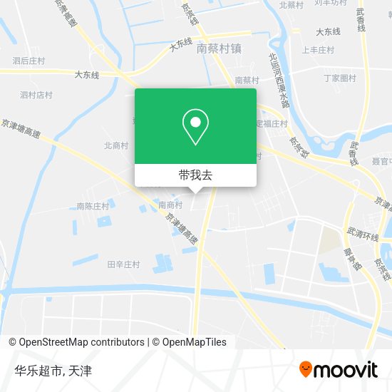 华乐超市地图