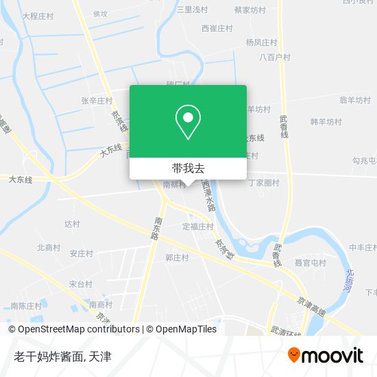 老干妈炸酱面地图