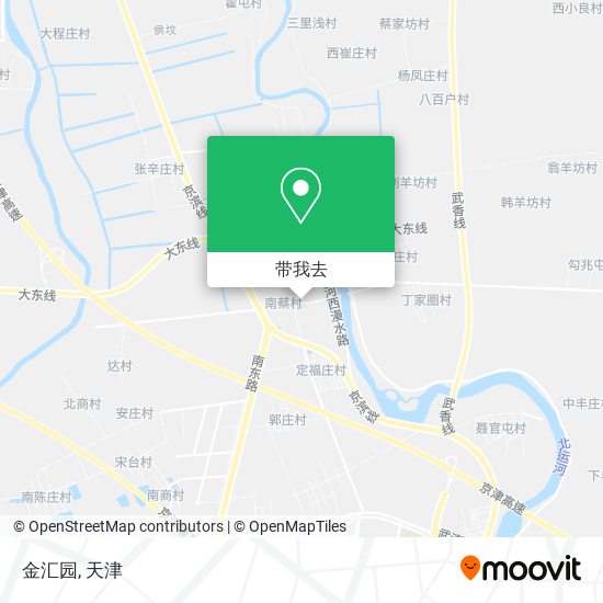 金汇园地图