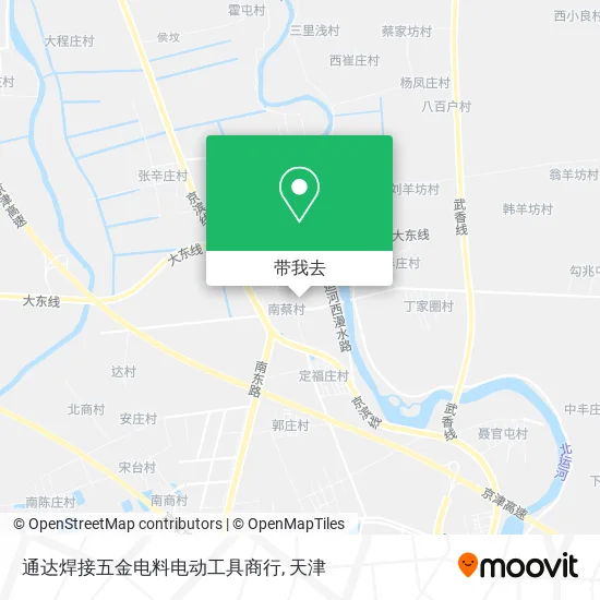 通达焊接五金电料电动工具商行地图