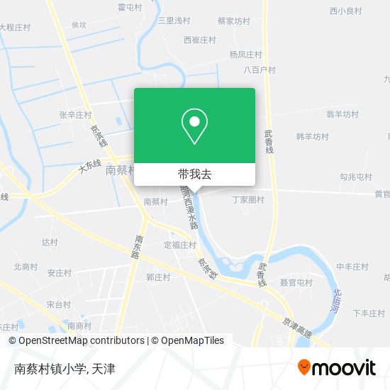 南蔡村镇小学地图