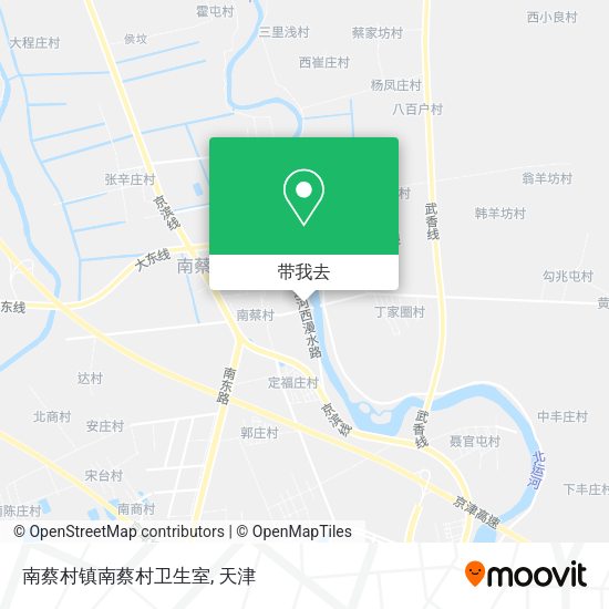 南蔡村镇南蔡村卫生室地图