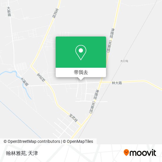 翰林雅苑地图