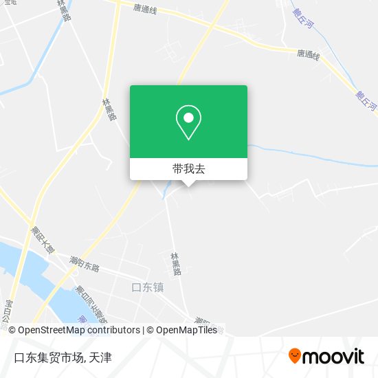 口东集贸市场地图
