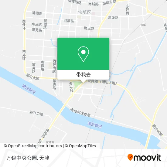 万锦中央公园地图