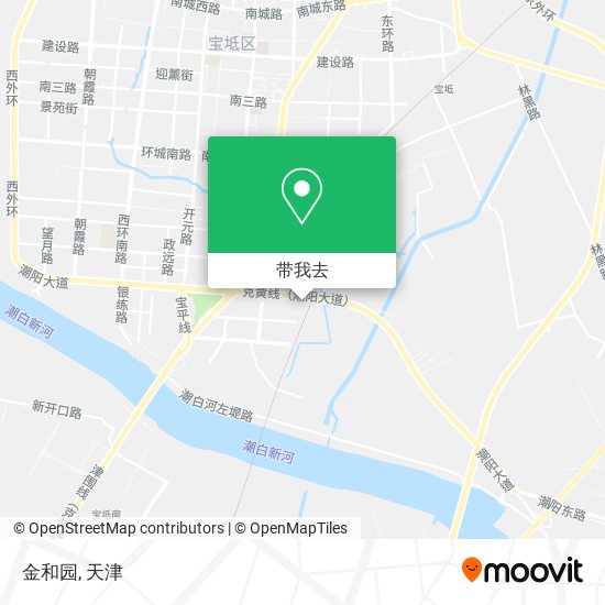 金和园地图