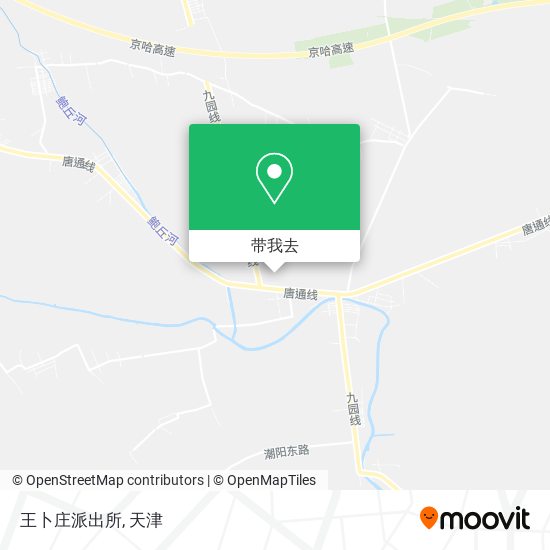 王卜庄派出所地图