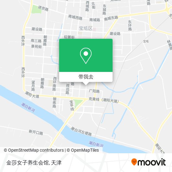 金莎女子养生会馆地图