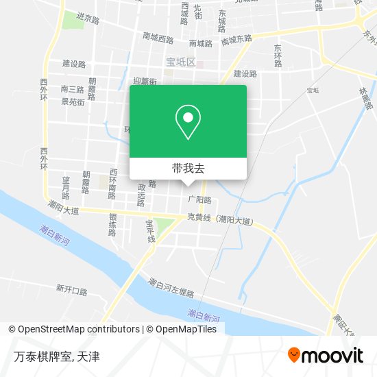 万泰棋牌室地图