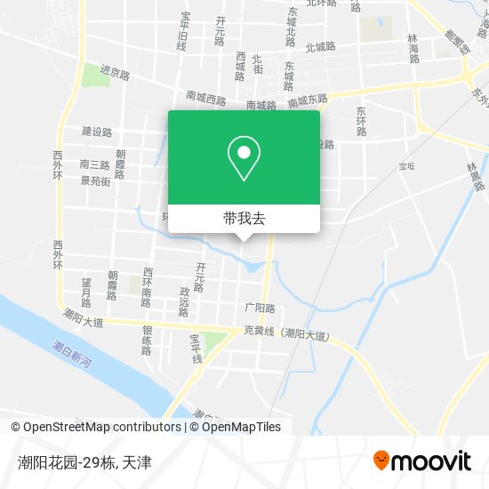 潮阳花园-29栋地图
