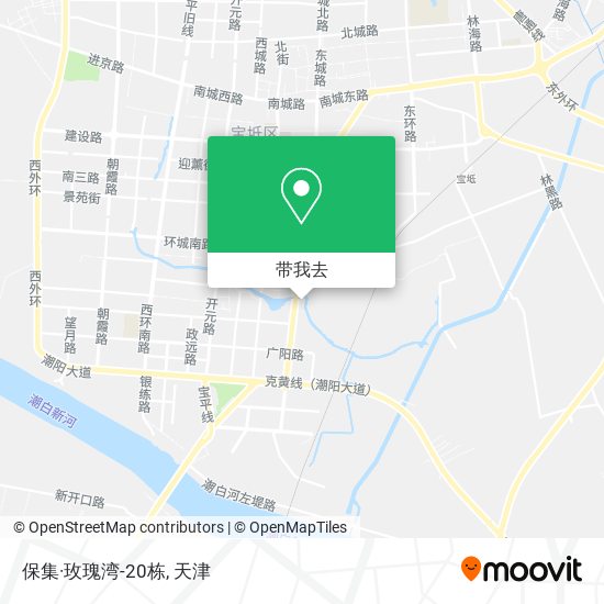 保集·玫瑰湾-20栋地图