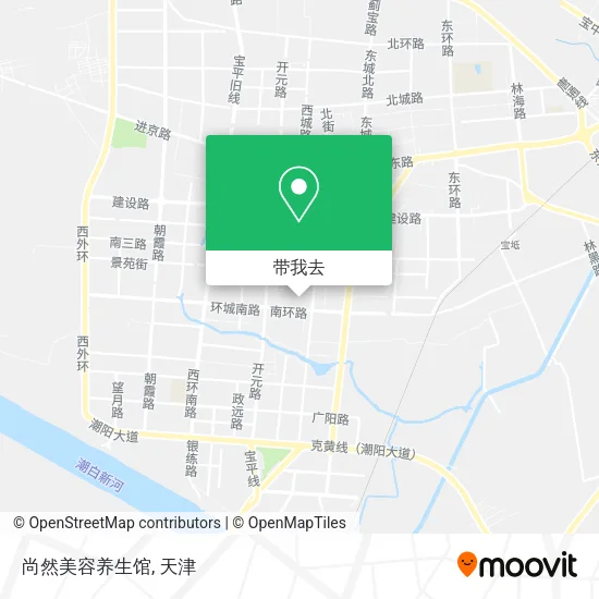 尚然美容养生馆地图
