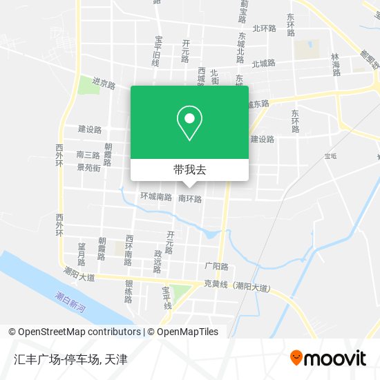 汇丰广场-停车场地图