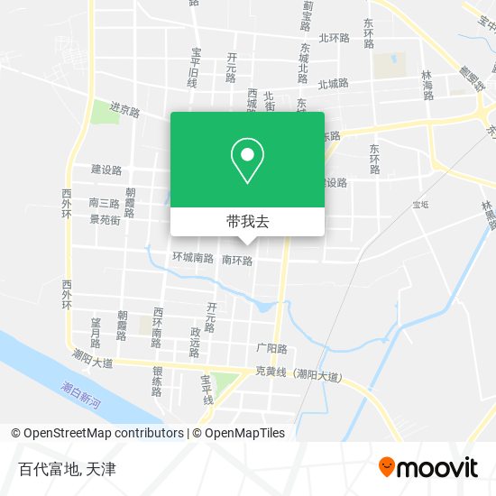 百代富地地图