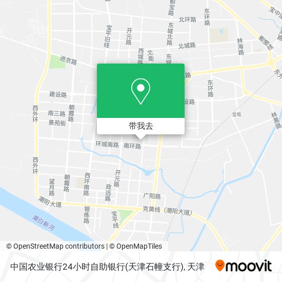 中国农业银行24小时自助银行(天津石幢支行)地图