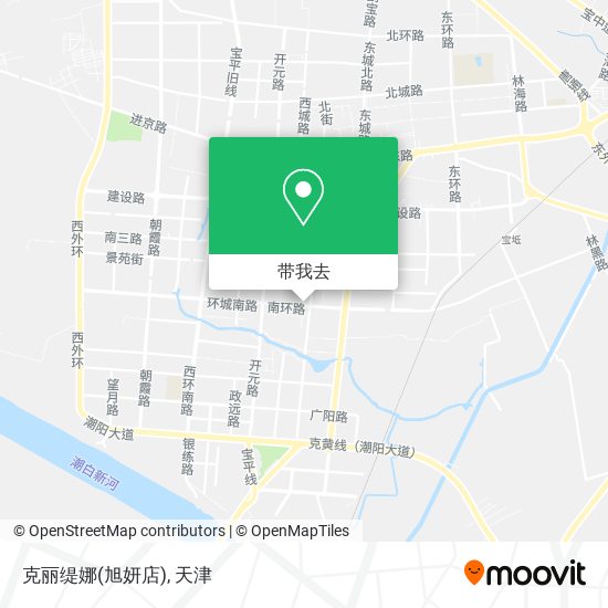克丽缇娜(旭妍店)地图