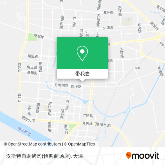 汉斯特自助烤肉(怡购商场店)地图