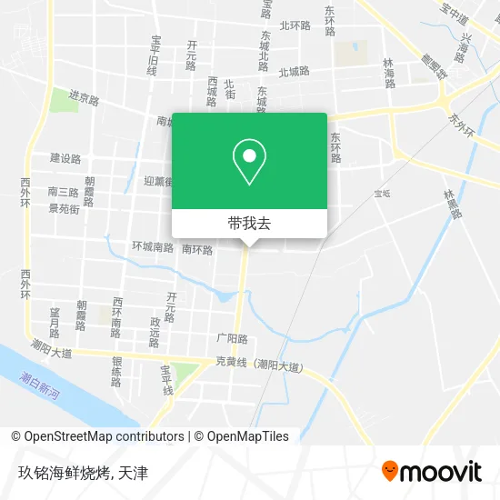 玖铭海鲜烧烤地图
